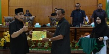 Berisi 7 Laporan, Ranperda Pertanggungjawaban Pelaksanaan APBD 2022 Diserahkan Bupati ke DPRD Sidrap
