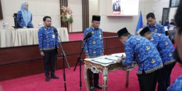 Ratusan Pejabat Fungsional Lingkup Pemprov Sulsel Dilantik