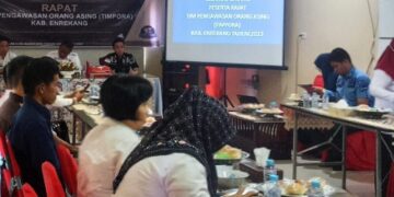 Gelar Rapat, Timpora Enrekang Aktifkan Koordinasi dan Pengawasan