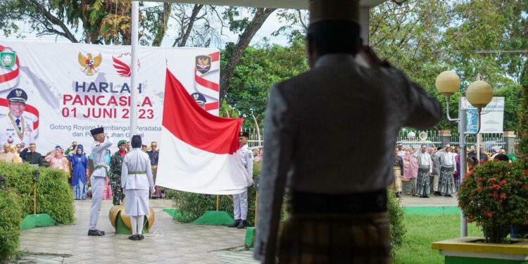 Wali Kota Parepare, Taufan Pawe  Jadi Inspektur Upacara  Hari Lahir Pancasila, 1 Juni 2023.