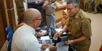 Perdana, Pembayaran PBB dengan Sistem QRIS Dinamis