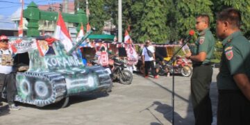 Tak Sekedar Meriahkan HUT RI, Ini Misi Kodim Sidrap Gelar Lomba Bemor Hias