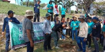 KPU Sidrap Tanam Pohon “Demokrasi”, Simbolkan Ini