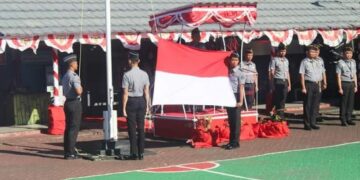 Kanim Parepare Gelar Upacara Peringati Hari Kemenkumham RI di Lapas