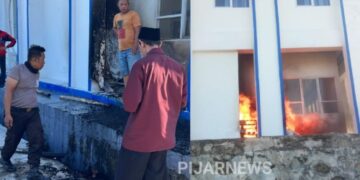 Bikin Kaget, Gedung Fakshi IAIN Parepare Terbakar