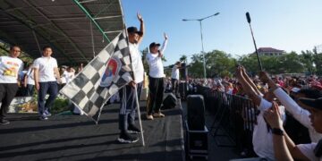Gerakan Sulsel Anti Mager di Parepare, Gubernur dan Wali Kota Saling Berterima Kasih