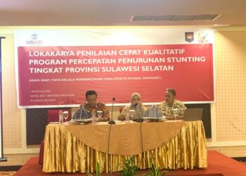 Pemprov Sulsel – USAID ERAT Rancang Strategi Turunkan Angka Stunting