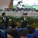 Suasana pengukuhan bagi 760 wisudawan/wisudawati di Gedung Auditorium IAIN Parepare, Sabtu (26/8/2023)