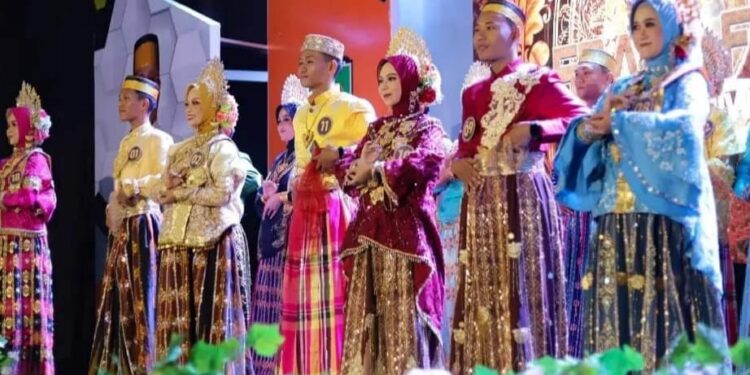 Grand Final Pemilihan Duta Pariwisata Parepare 2023 di Gedung Islamic Center, Parepare, Rabu (20/9/2023).