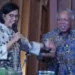 Menkeu Sri Mulyani dan Menteri PUPR Basuki Hadimuljono