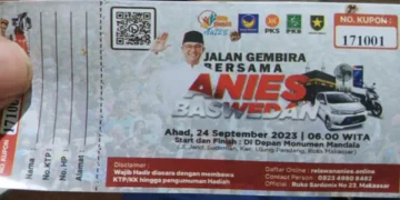 Pendaftar Gerak Jalan Gembira Bersama Capres Anies Capai 50 Ribu Orang, Panitia Sebar Kupon 800 Ribu Lembar