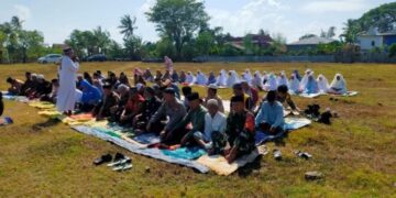 Warga Desa Alesaleoe Gelar Salat Minta Hujan