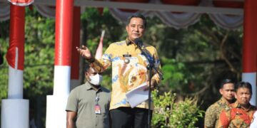 Pj Gubernur Sulsel Bahtiar Sampaikan Instruksi  Joko Widodo; Pemilu Damai, Ekonomi Stabil hingga Cegah Stunting