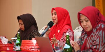 Silaturahmi Pengurus PKK Sulsel, Sofha Marwah Prioritaskan Penurunan Angka Stunting