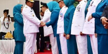 Pj Ketua PKK Sulsel Lantik 4 Pj Ketua PKK Kabupaten /Kota, Minta Layanan Kesehatan hingga Ketahanan Ekonomi Diperhatikan
