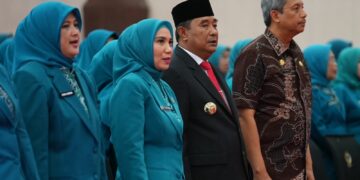 Kukuhkan Pengurus TP PKK dan Bunda PAUD Sulsel, Pj Gubernur Sulsel Minta Bersinergi dengan Kabupaten/Kota