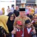 Wali Kota Parepare, HM Taufan Pawe pada acara penyerahan Beasiswa Mentari oleh Lazismu Kota Parepare kepada 450 siswa di Auditorium BJ Habibie, Rumah Jabatan Wali Kota Parepare, Sabtu (7/10/2023)