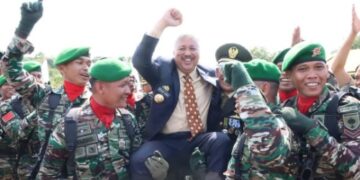 Digelar di Lembang, Upacara Peringatan HUT TNI Ke – 78 Dihadiri Bupati Pinrang