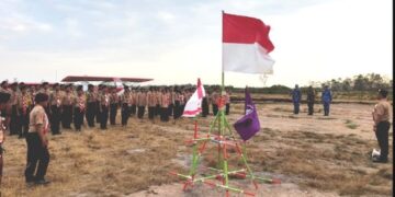 Anggota Baru Saka Dirgantara Pinrang Diajarkan Rancang Pesawat Tanpa Awak