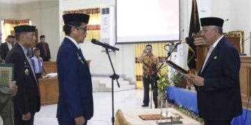 A.Calo Kerrang Resmi Jabat Sekda Pinrang