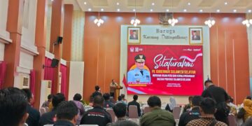 Silahturahmi Bersama Insan Pers, Pj Gubernur Sulsel Bahtiar : Sebenarnya Orang Sulsel Lebih Cerdas dari Jepang