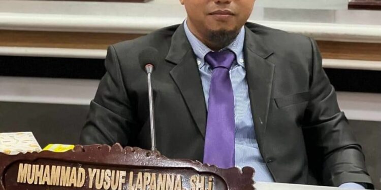 Ketua Komisi II DPRD Parepare, Muh Yusuf Lapanna