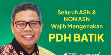 ASN dan Non ASN Pemkot Parepare Diwajibkan Mengenakan PDH Batik Memaknai Hari Batik Nasional