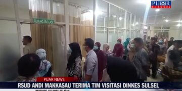 RSUD Andi Makkasau Terima Tim Visitas Dinkes Sulsel