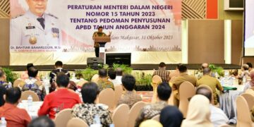 Samakan Persepsi, Pemprov Sosialisasi Pedoman Penyusunan APBD TA 2024