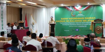 Pj Gubernur Bahtiar Bahas Strategi Atasi Kemiskinan di Rakorda Baznas Sulsel