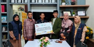 ICMI Orda Parepare Gandeng LAZISMU Salurkan Bantuan ke Palestina