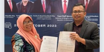 Sinergikan Potensi, Pascasarjana IAIN Parepare dan UIN Salatiga Tandatangani MoA