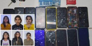 Polres Pinrang Ciduk 11 Terduga Pelaku Prostitusi Online, HP dan Kondom Turut Diamankan