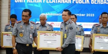 Imigrasi Parepare Raih Penghargaan P2HAM dari KemenkumHam RI