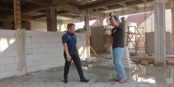 Sidak Proyek Gedung PLUT Wakil Ketua DPRD Sidrap H.Bahrul Appas Ragu Soal Ini