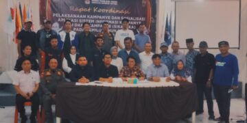 Kumpulkan LO, KPU Rakor Pelaksanaan Kampanye dan Sosialisasikan Sikadeka