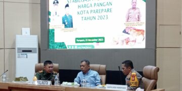 PJ Wali Kota Parepare Rakor dan Evaluasi Stabilisasi Pasokan Harga Pangan