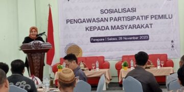 Bawaslu Sulsel Sosialisasi Pengawasan Partisipatif di Parepare