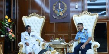 Di Hadapan Pangkoopsud II yang Baru, Bahtiar Paparkan Sejumlah Persoalan di Sulsel
