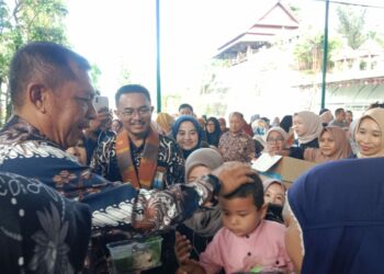 Pj Wali Kota Parepare Akbar Ali sebagai Bapak Asuh Anak Stunting (BAAS)