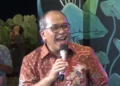 Ilham Arief Sirajuddin saat Bimtek Komisi Penyiaran Indonesia (KPI), di Hotel Melia, Jumat (8/12/2023)