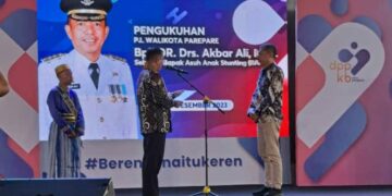 Akbar Ali Resmi Dikukuhkan Jadi Bapak Asuh Anak Stunting