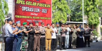 Pemkot Parepare Apresiasi Apel Gelar Pasukan Operasi Lilin 2023