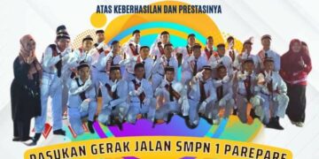 Momentum Hari Kemerdekaan, UPTD SMPN 1 Parepare Raih Dua Juara