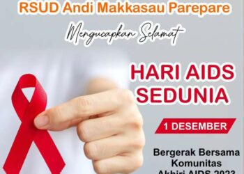 RSUD Andi Makkasau Parepare Ucapkan Selamat Hari AIDS 2023
