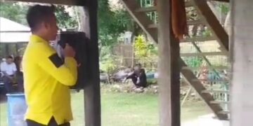 Tatap Muka di Barru, Gamal Terangkan Tata Cara Mencoblos
