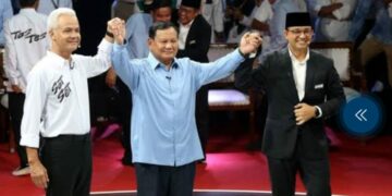 Capres 2024 (kiri-kanan), Ganjar Pranowo, Prabowo Subianto dan Anies Baswedan (Foto: int)