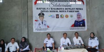 Pj Wali Kota Parepare Hadiri Silaturahmi Bersama Mitra Dinas Sosial
