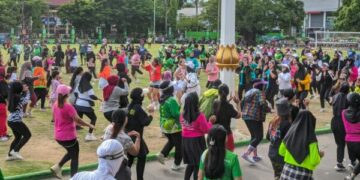 HUT Komunitas Healthy All Day Parepare, Disambut Meriah Masyarakat