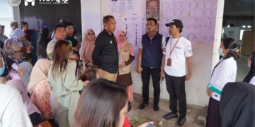 Pj Wali Kota Parepare Tinjau Pelaksanaan Pemilu di Sejumlah TPS